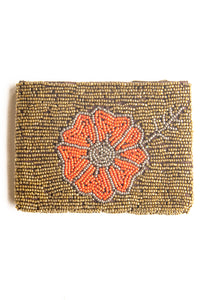 Hibiscus Beaded Coin Bag | Shop Bali Queen