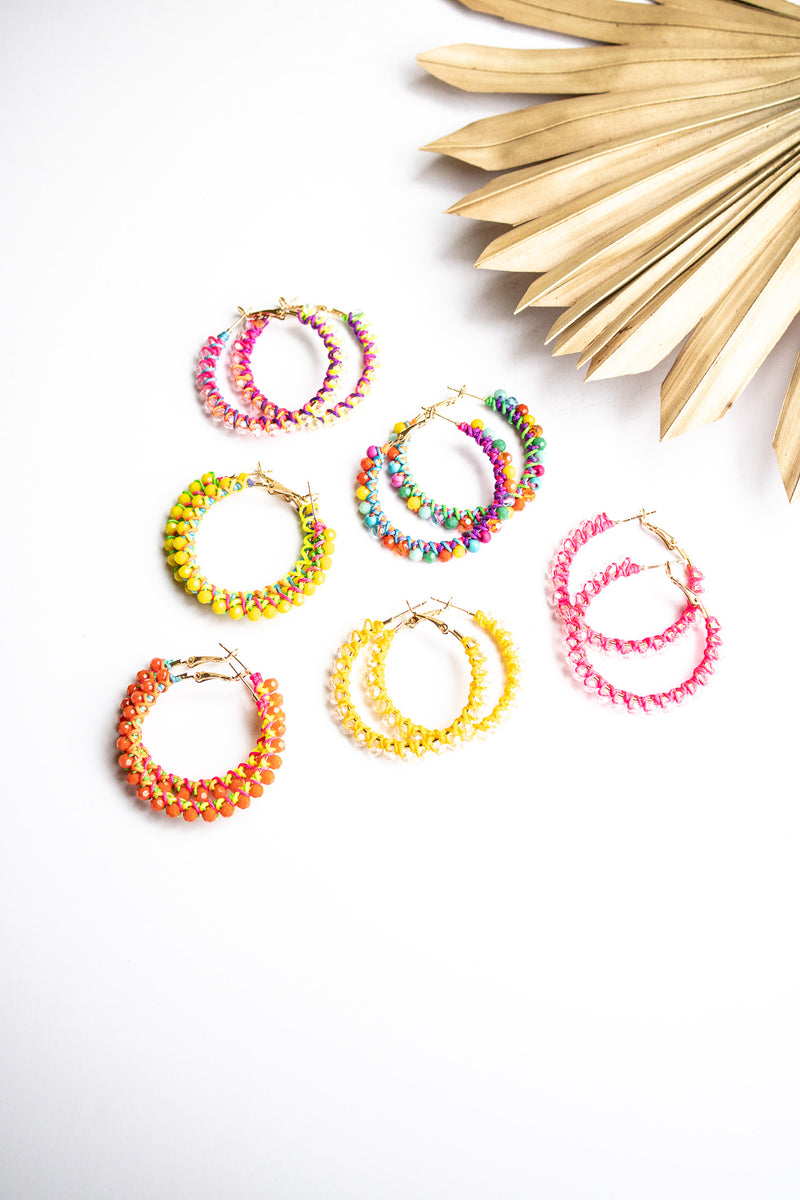 Madonna Braided Hoop Earrings | Shop Bali Queen