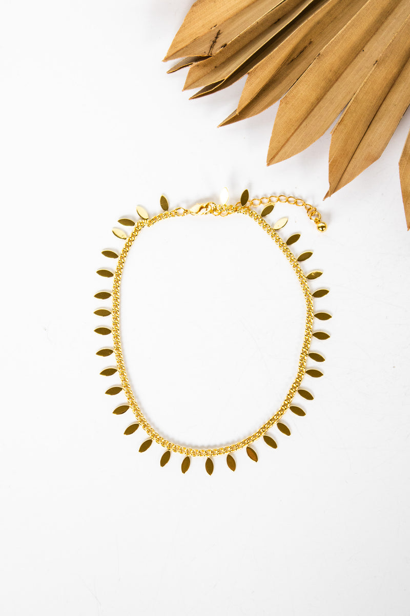 Gold Petals Anklet | Shop Bali Queen