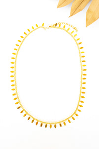 Little Leaf Link Necklace | Shop Bali Queen