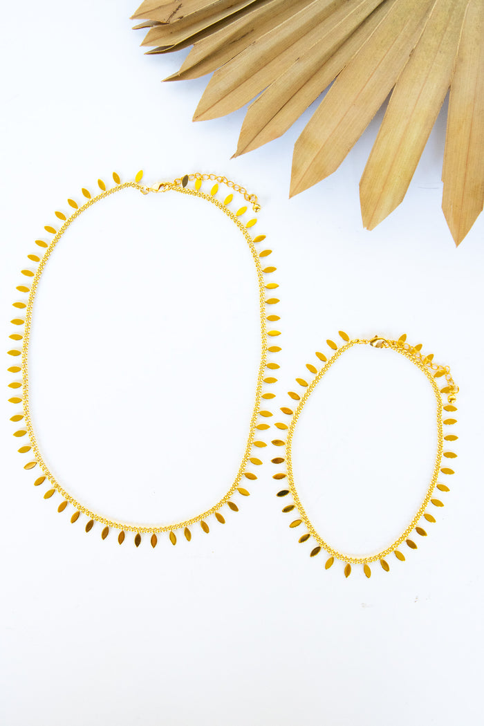 Little Leaf Link Bracelet | Shop Bali Queen