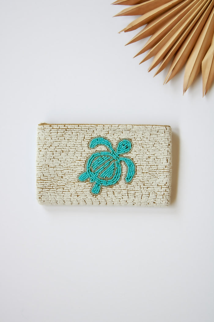 Turtle Beaded Clutch | Shop Bali Queen