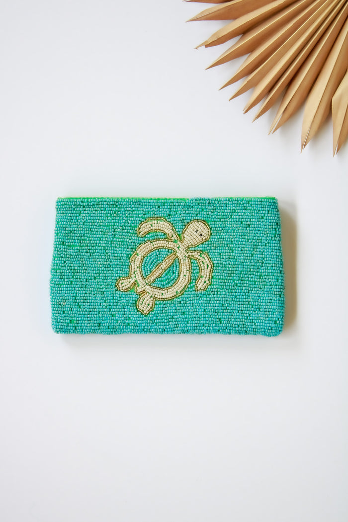 Turtle Beaded Clutch | Shop Bali Queen