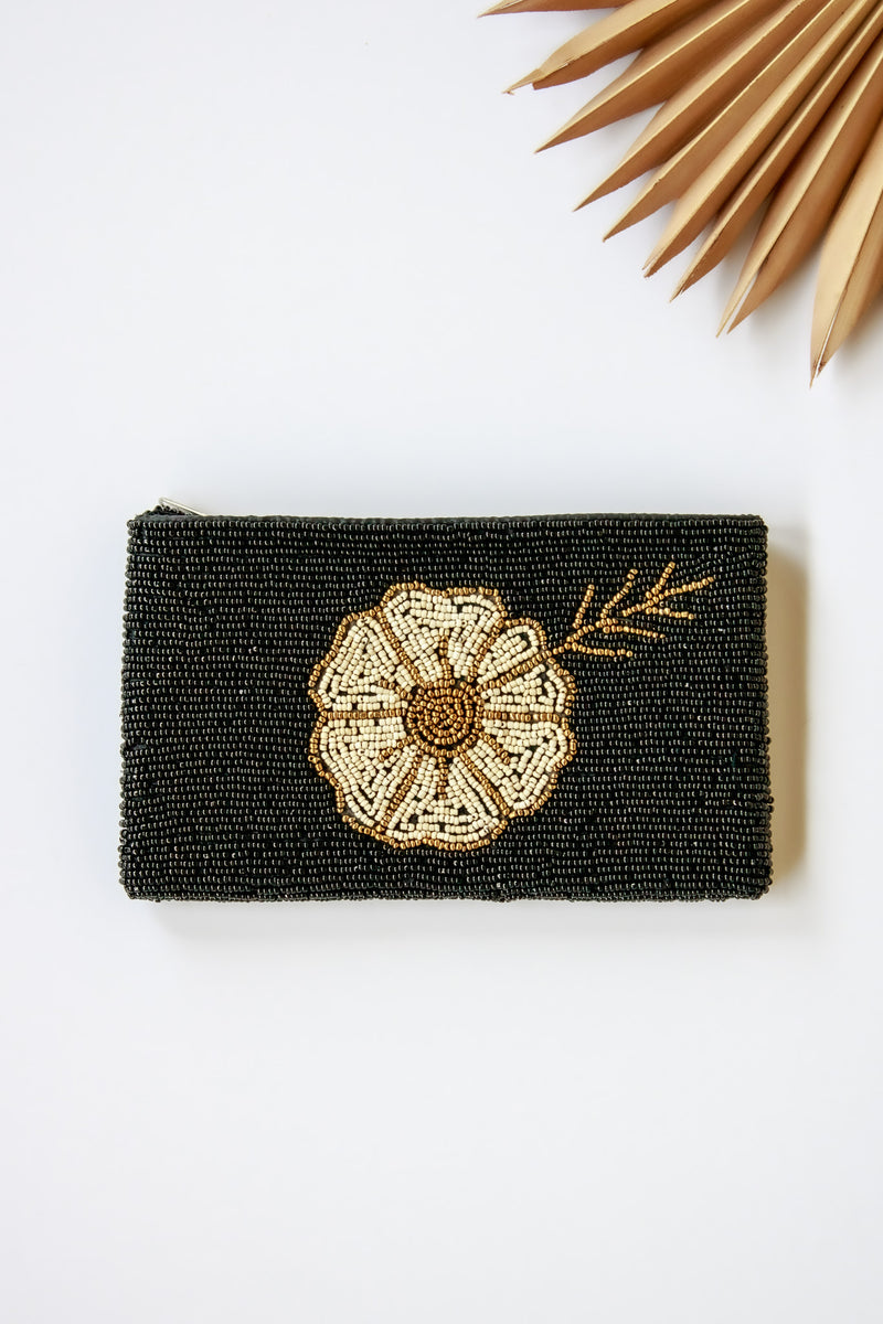 Beach Hibiscus Beaded Clutch | Shop Bali Queen