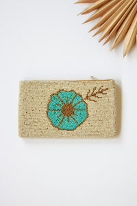 Beach Hibiscus Beaded Clutch | Shop Bali Queen