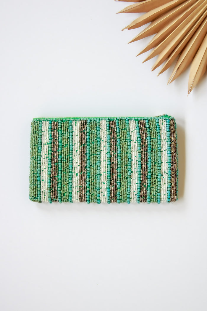 Turquoise Tides Beaded Clutch | Shop Bali Queen