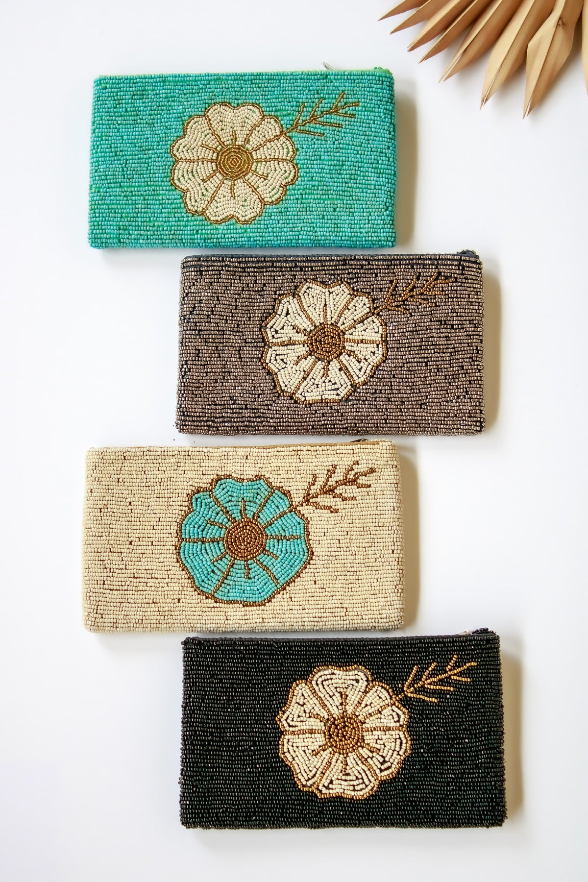 Beach Hibiscus Beaded Clutch | Shop Bali Queen
