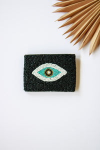 Evil Eye Beaded Coin Bag | Shop Bali Queen