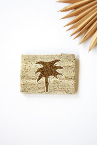 Palm Tree Beaded Coin Bag | Shop Bali Queen
