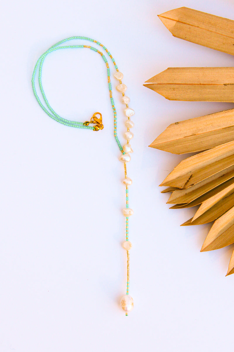 Gatsby Cocktail Lariat Necklace | Shop Bali Queen