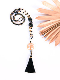 Tree of Life Stone Tassel Necklace | Shop Bali Queen
