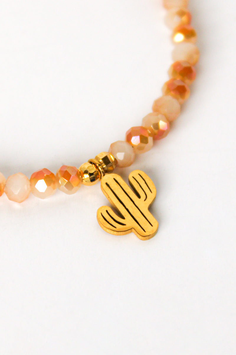 Cactus Rose Quartz Bracelet | Shop Bali Queen