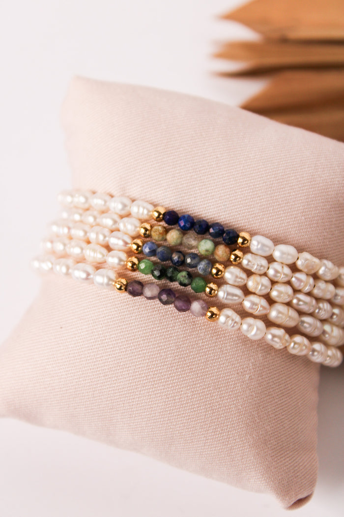 Swirl of Pearl Bracelet 5-Pack | Shop Bali Queen