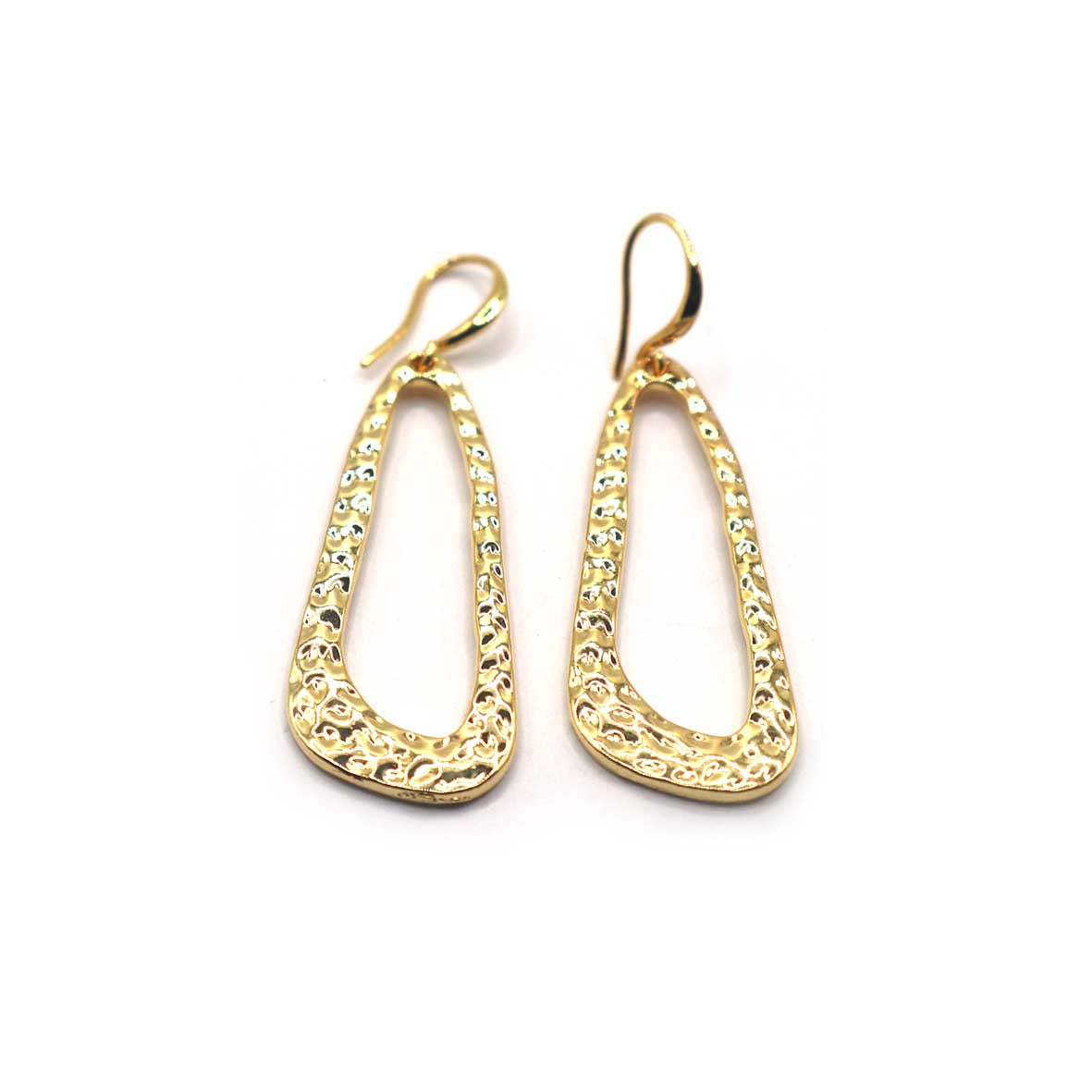 Hammered Teardrop Earrings | Shop Bali Queen
