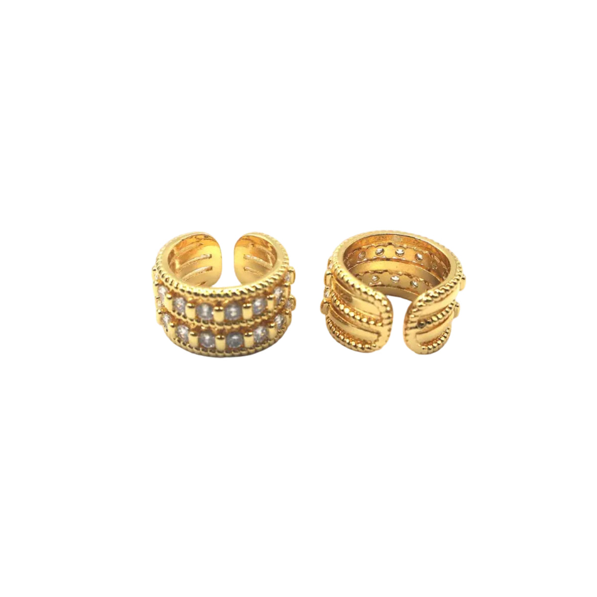 Aurelia Beaded Band Ring