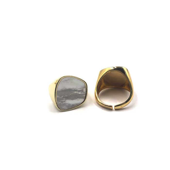 Marbled Pearl Statement Ring | Shop Bali Queen