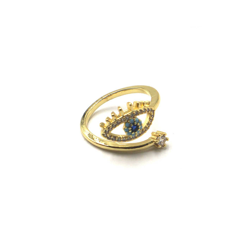Evil Eye Gold Ring | Shop Bali Queen