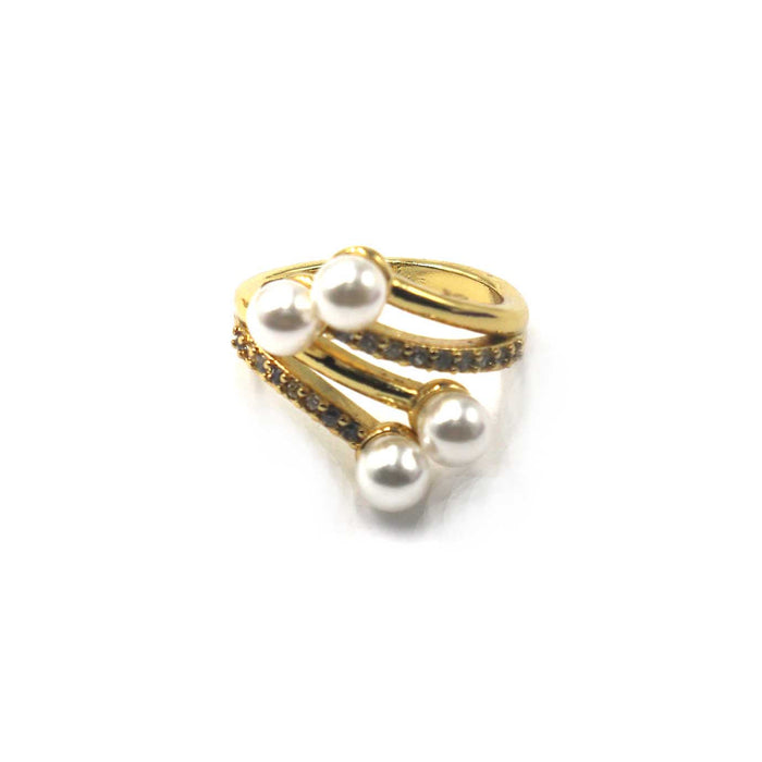 Pearl Wave Statement Ring | Shop Bali Queen