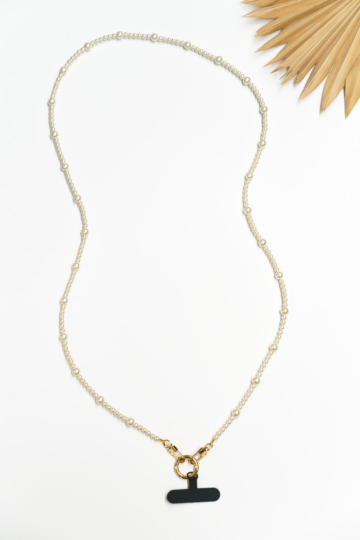 Pearl Resort Crossbody Phone Strap | Shop Bali Queen