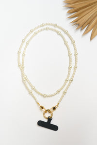 Pearl Resort Crossbody Phone Strap | Shop Bali Queen