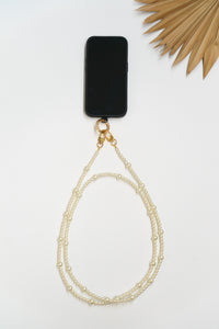 Pearl Resort Crossbody Phone Strap | Shop Bali Queen