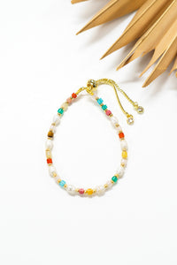 Island Confetti Pearl Pull Bracelet | Shop Bali Queen