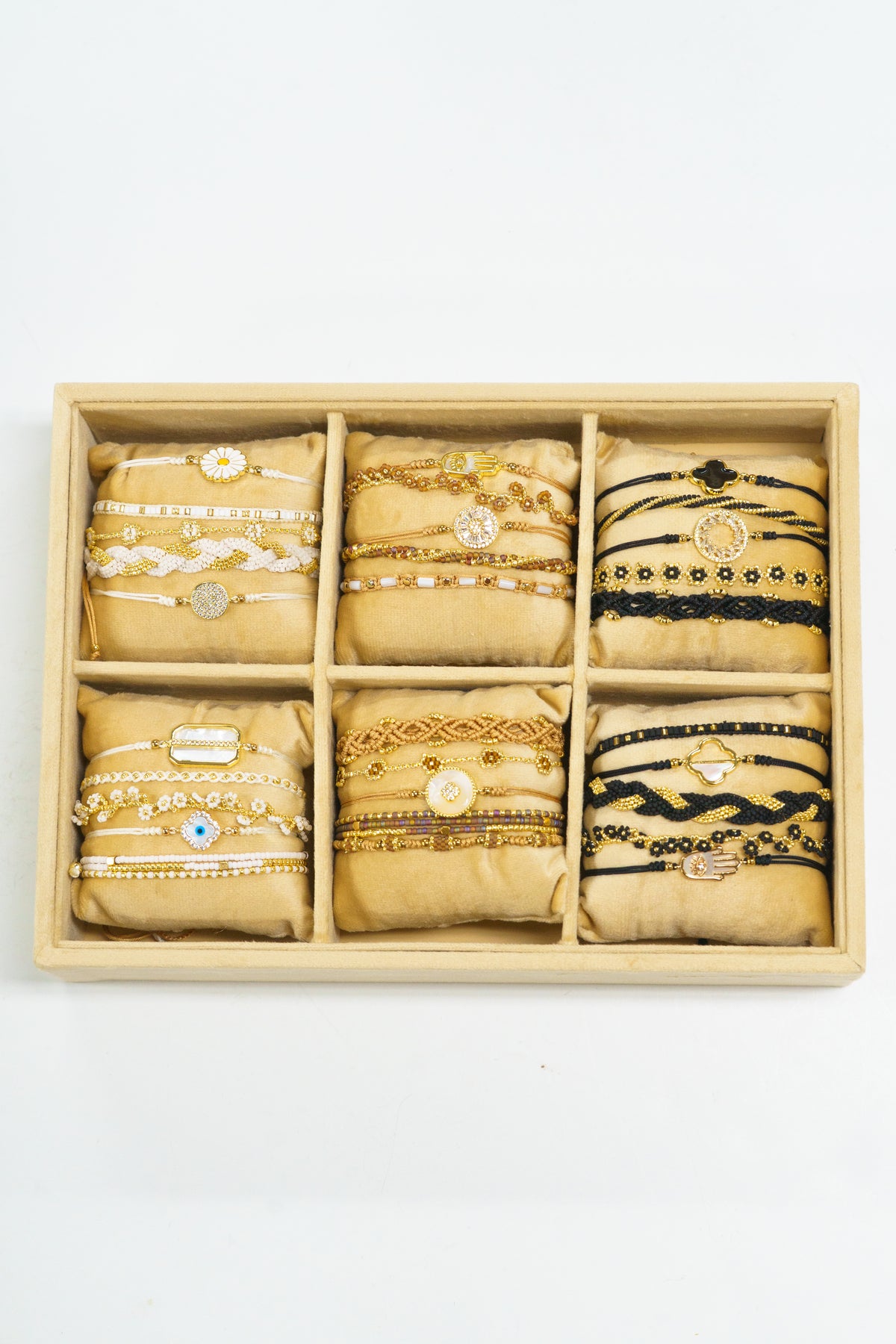 Astra Charm Stack Bracelet Tray | Shop Bali Queen