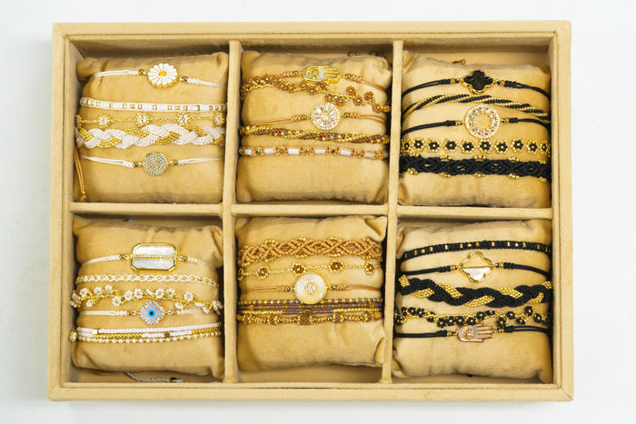 Astra Charm Stack Bracelet Tray | Shop Bali Queen