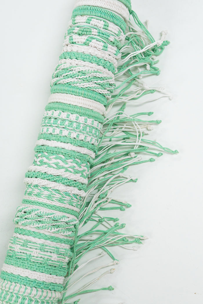 Seafoam Woven Bracelet Tube | Shop Bali Queen