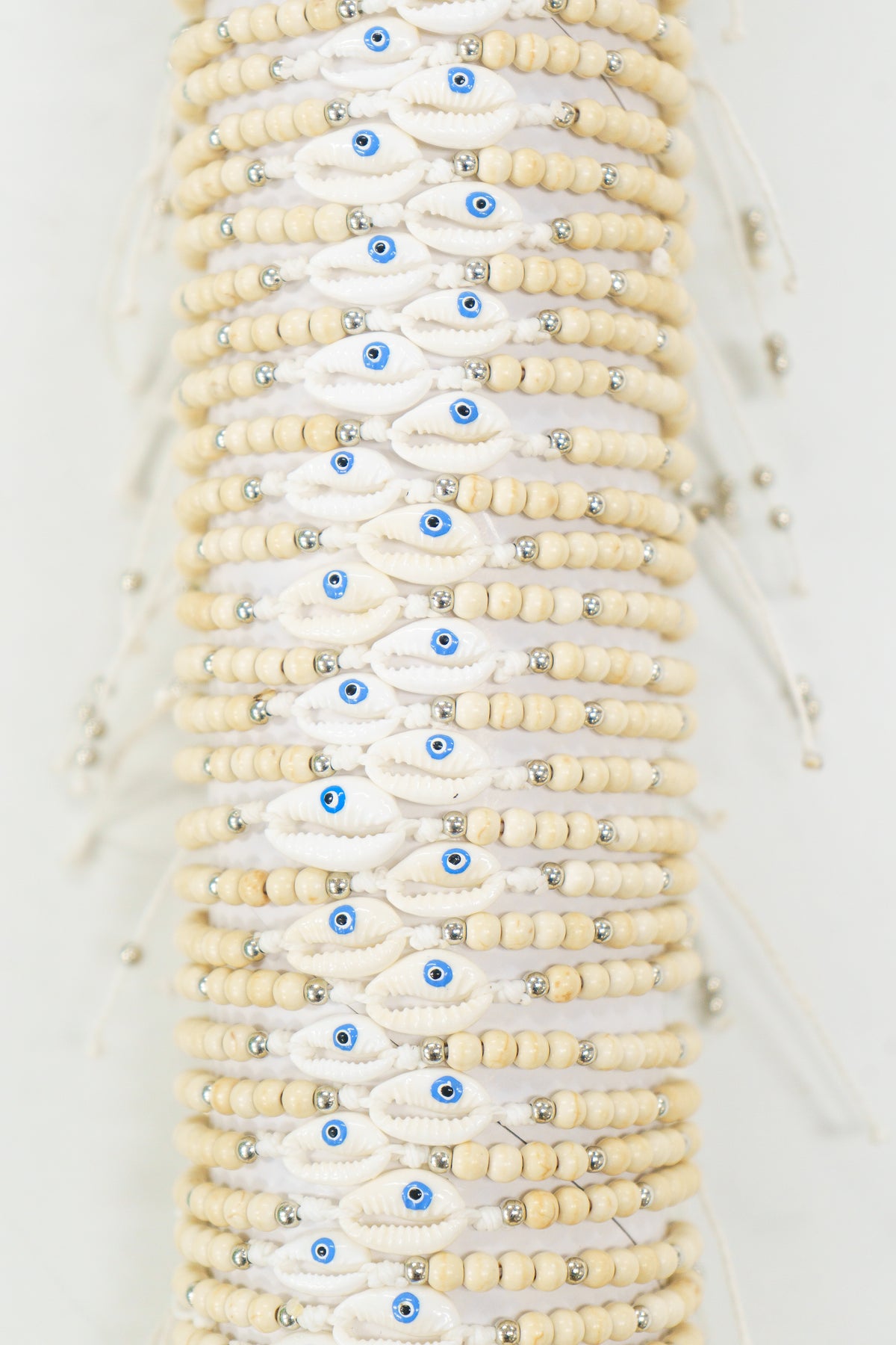 Cowrie Evil Eye Bracelet Tube | Shop Bali Queen