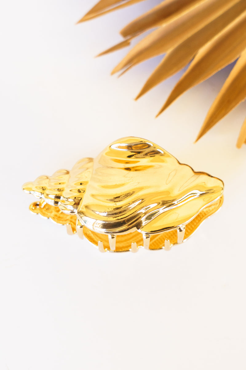 Golden Conch Clip | Shop Bali Queen