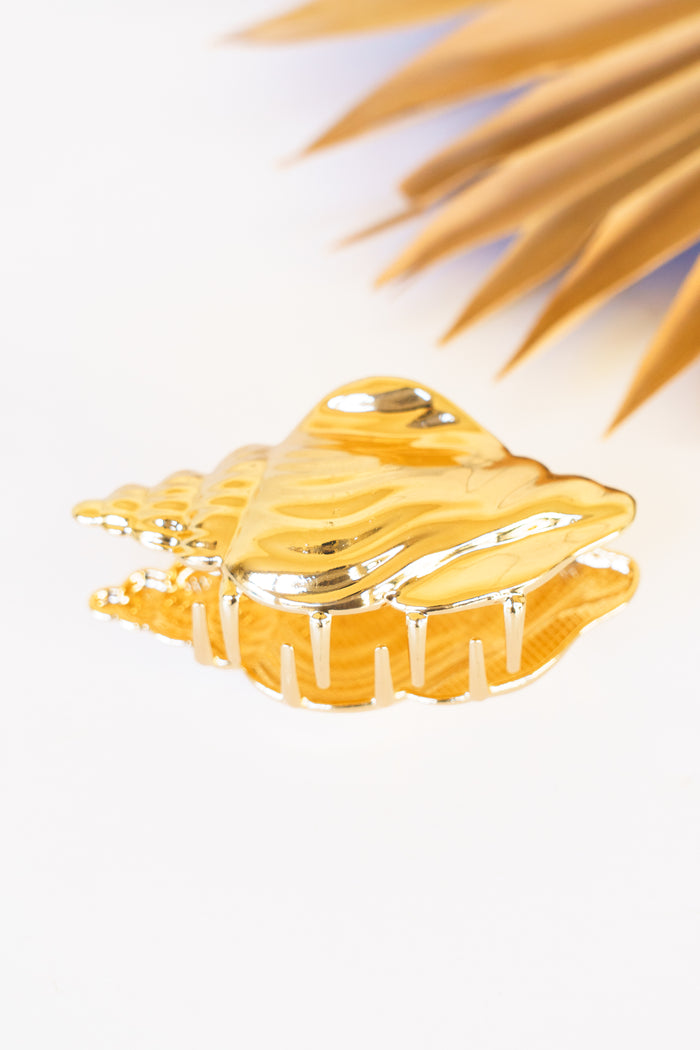 Golden Conch Clip | Shop Bali Queen