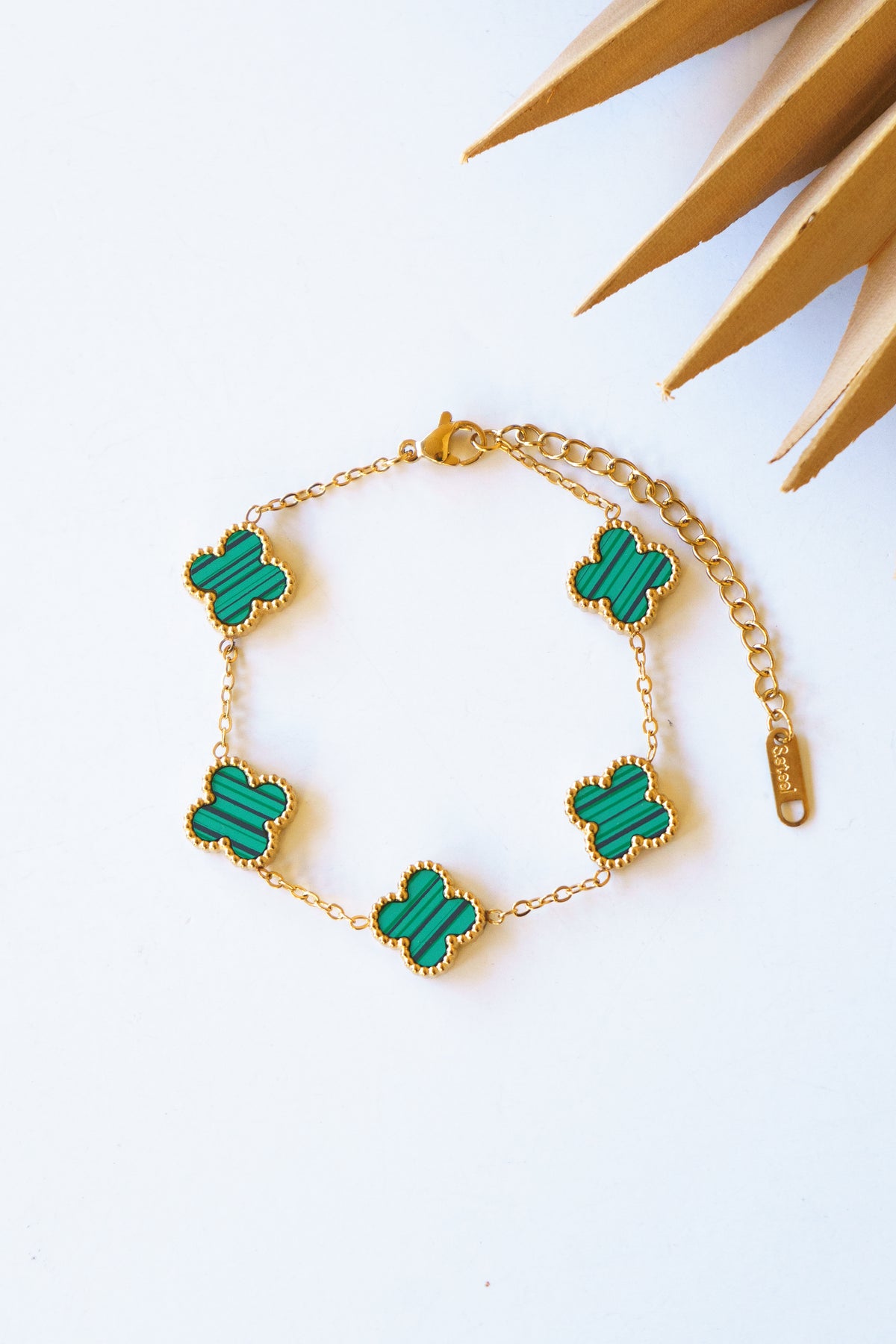 Island Clover Charm Bracelet | Shop Bali Queen