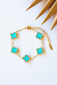 Island Clover Charm Bracelet | Shop Bali Queen
