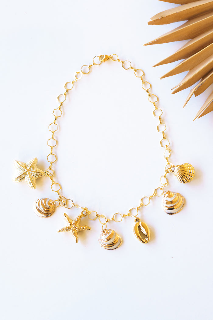 Coastal Treasure Charm Necklace | Shop Bali Queen