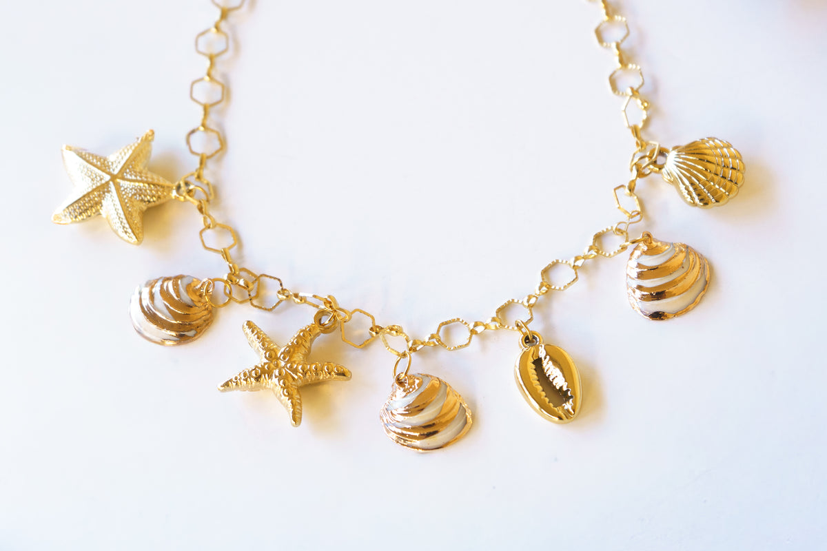 Coastal Treasure Charm Necklace | Shop Bali Queen
