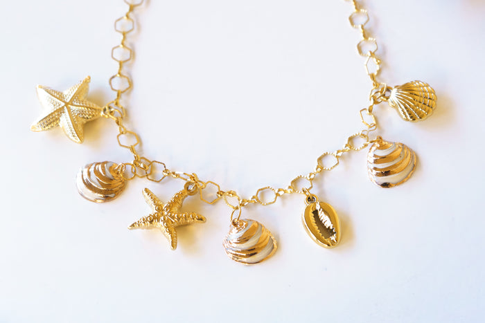 Coastal Treasure Charm Necklace | Shop Bali Queen