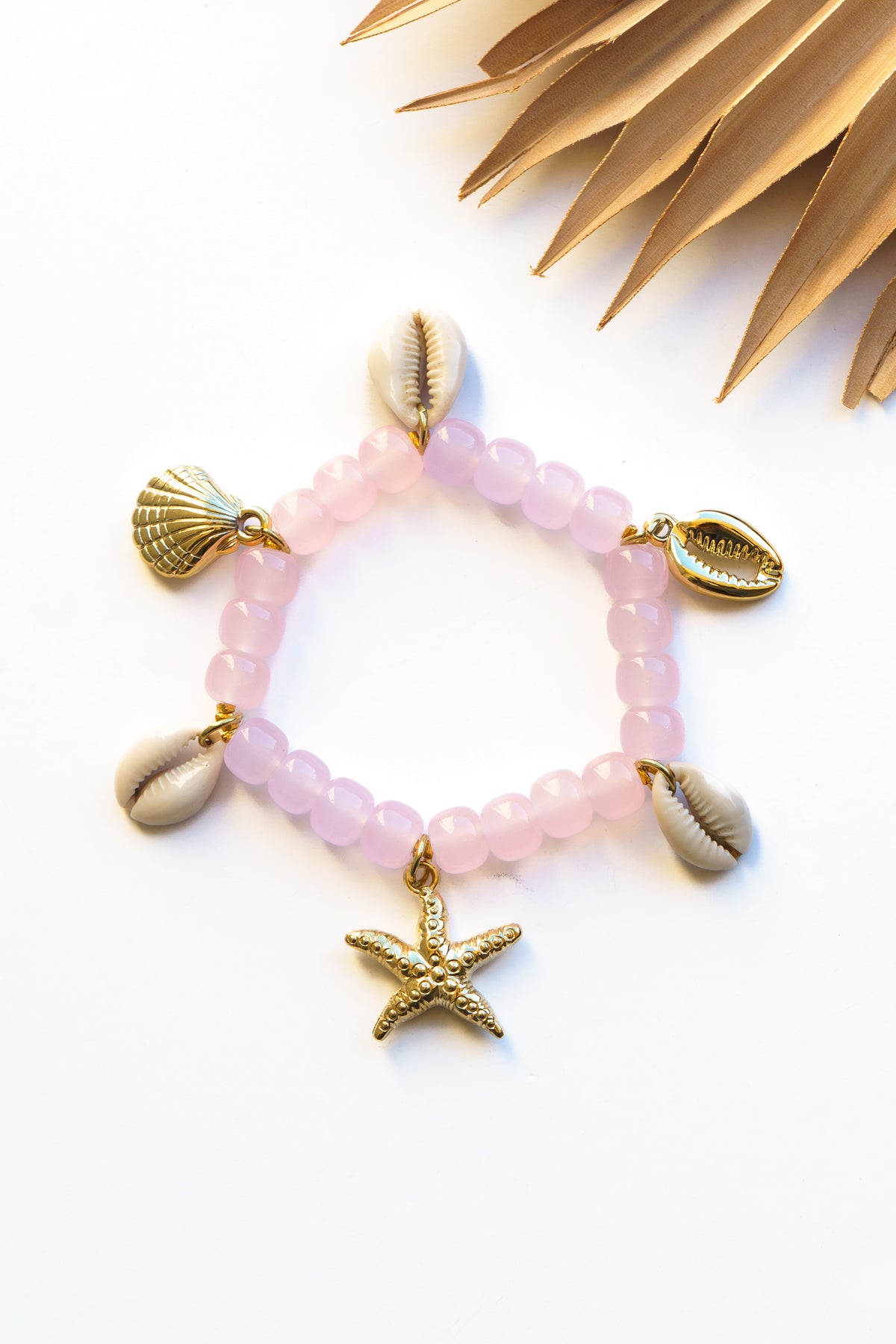 Shell and Starfish Stretch Bracelet | Shop Bali Queen