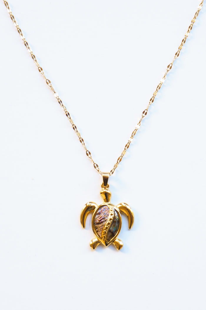 Sea Guardian Turtle Necklace