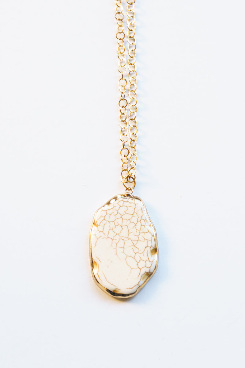 Coastal Horizon Pendant Necklace