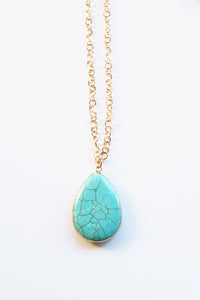 Coastal Horizon Pendant Necklace