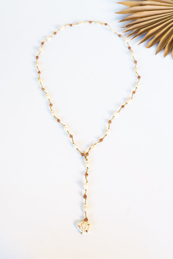 Ocean Talisman Turtle Strand Necklace