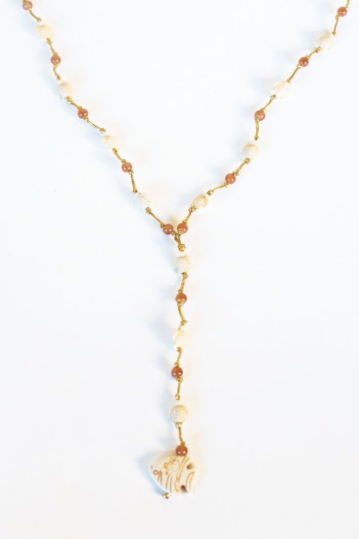 Ocean Talisman Turtle Strand Necklace