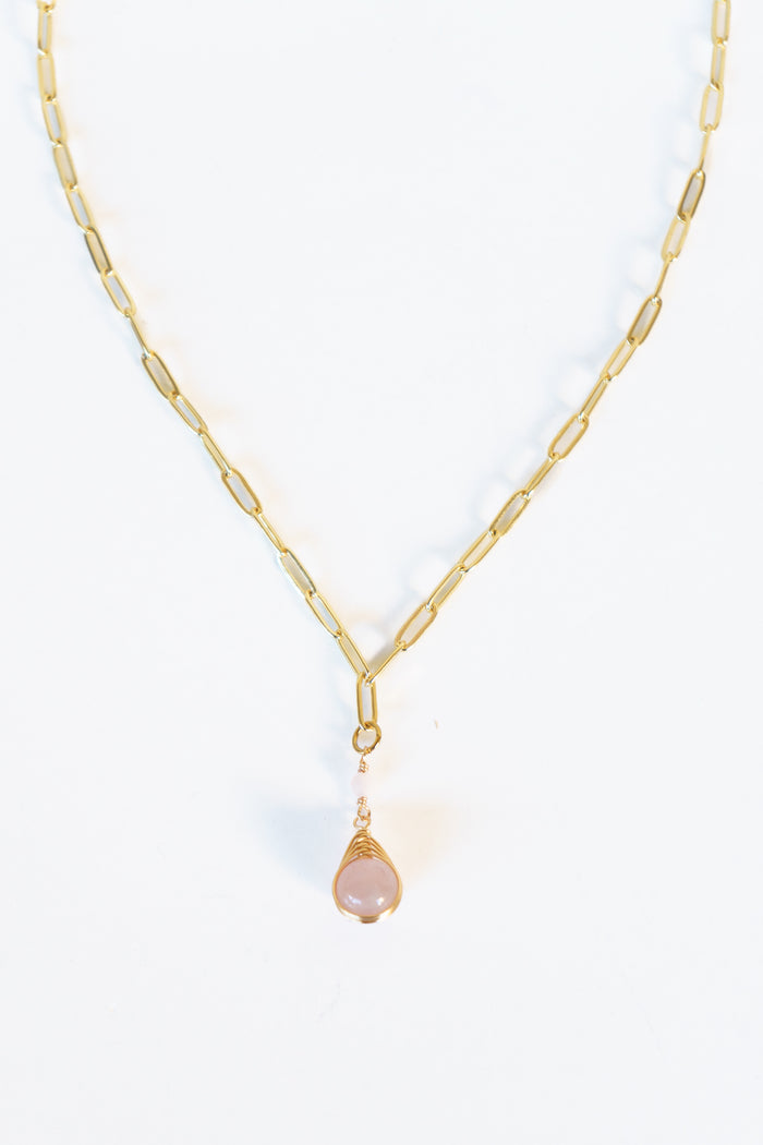 Rosewater Drop Necklace | Shop Bali Queen