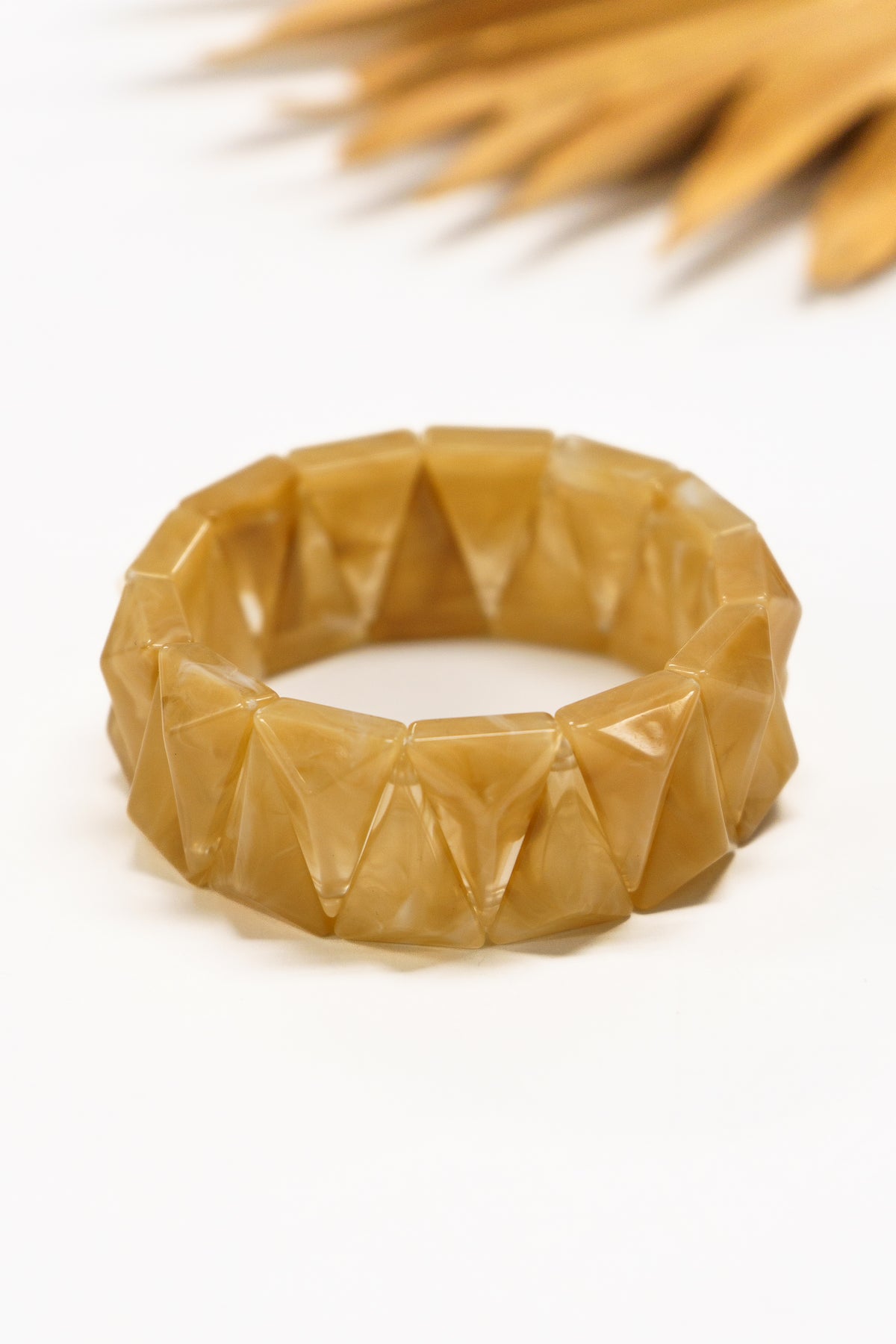 Island Glow Faceted Bangle | Shop Bali Queen