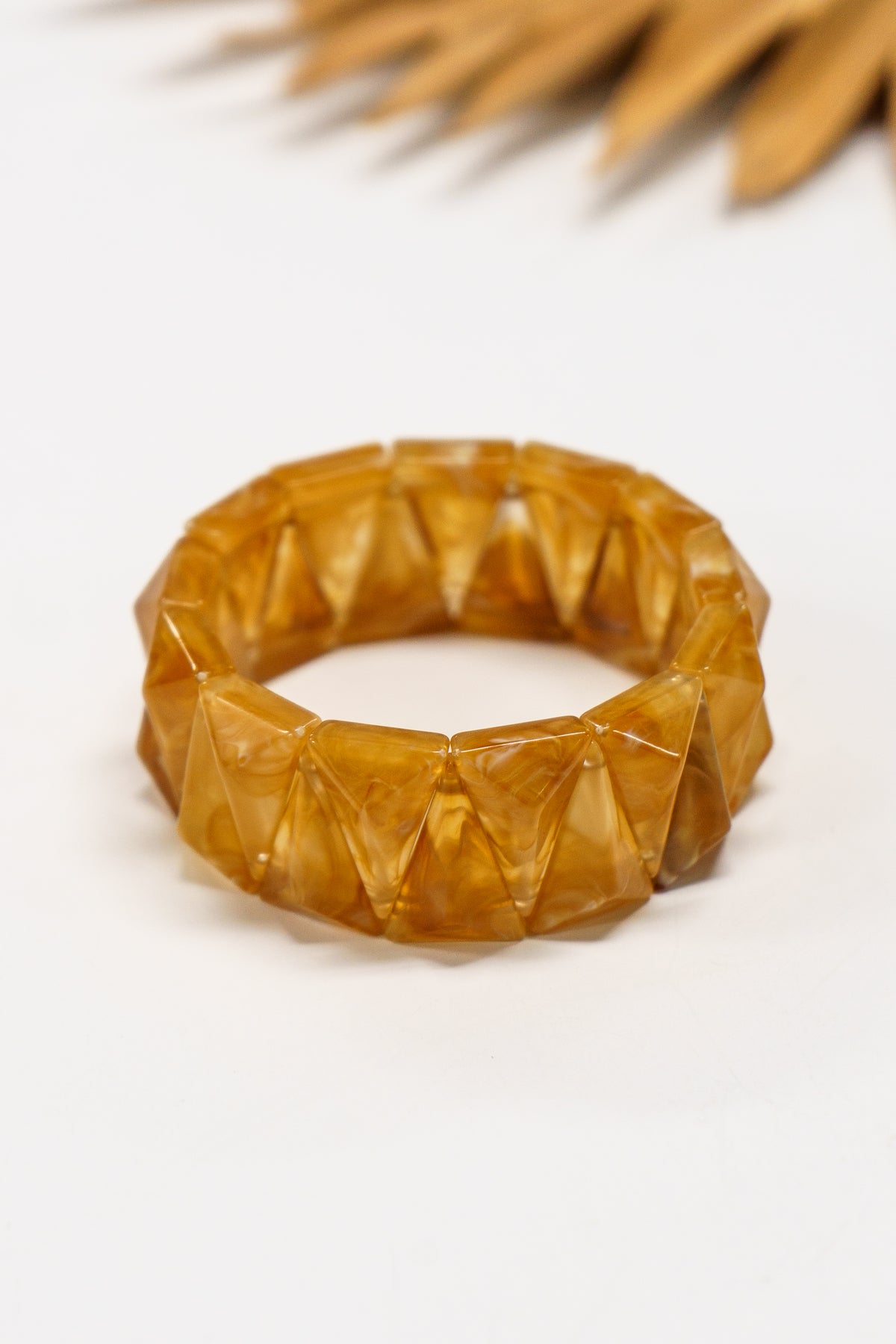 Island Glow Faceted Bangle | Shop Bali Queen