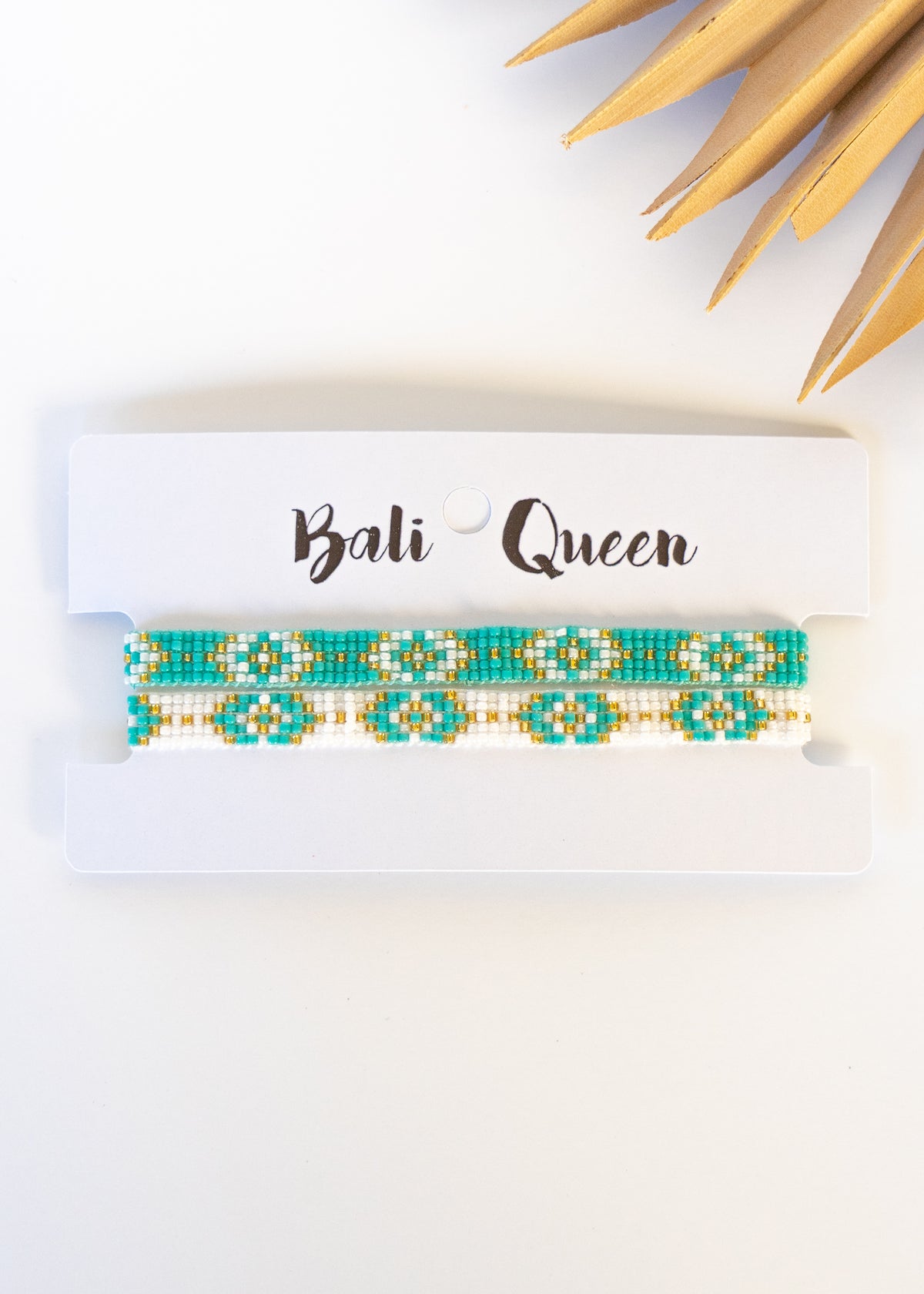 Turquoise Seed Bead Pull Bracelets | Shop Bali Queen