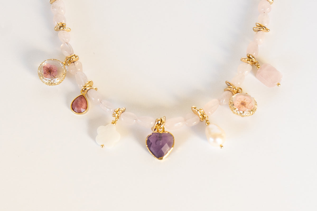 Oceana Pearl Charm Necklace | Shop Bali Queen