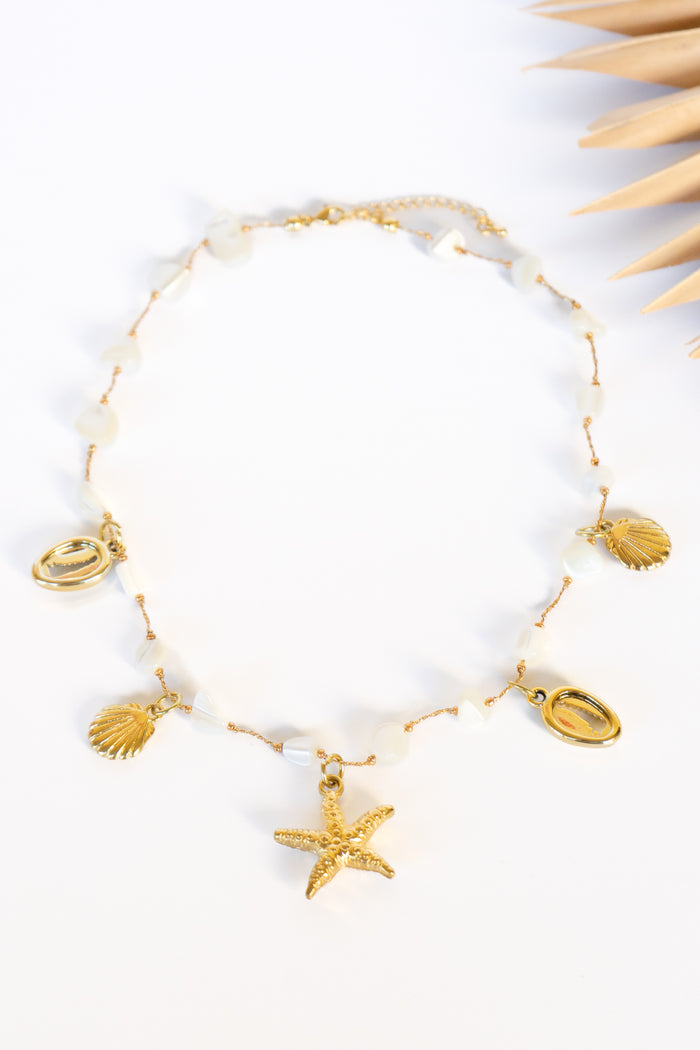 Shoreline Shell Pendant Necklace | Shop Bali Queen