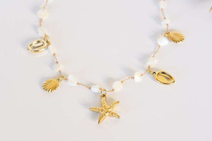 Shoreline Shell Pendant Necklace | Shop Bali Queen